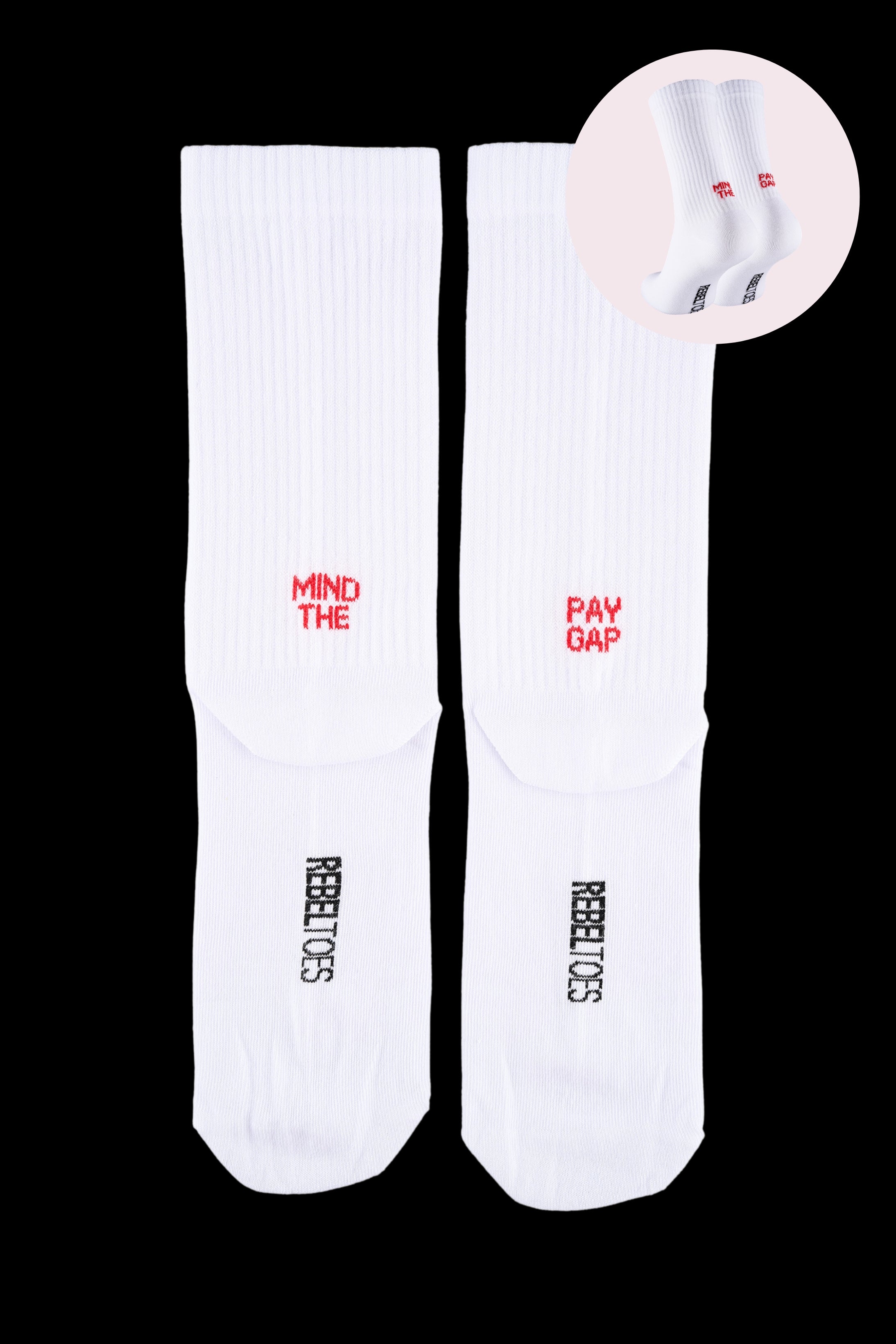 Mind the paygap - socks
