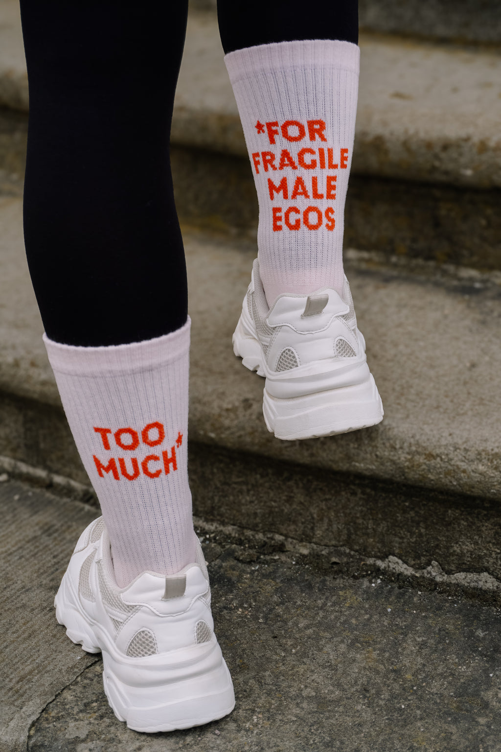 Too much for fragile male egos - socks