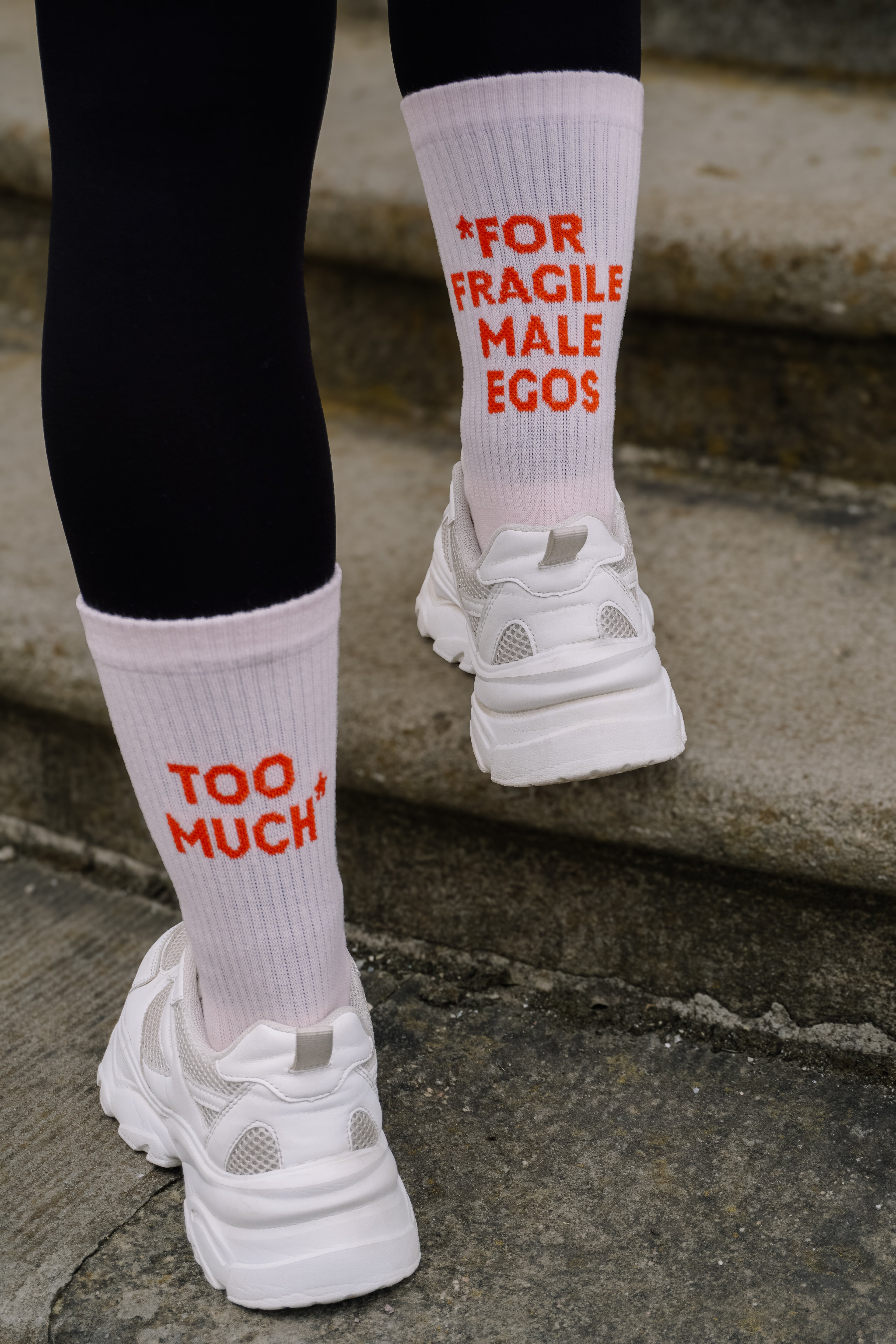 Too much for fragile male egos - socks