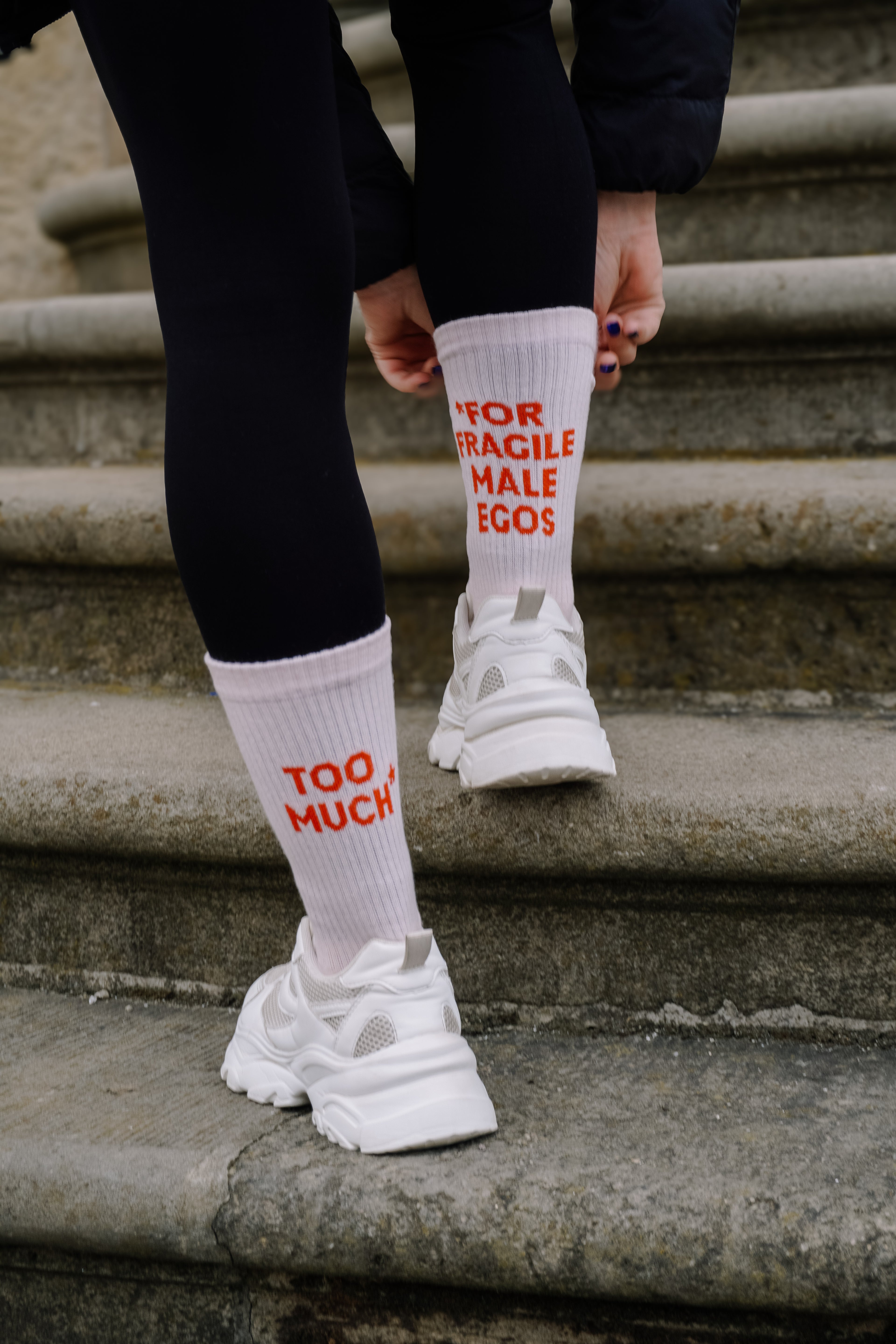 Too much for fragile male egos - socks