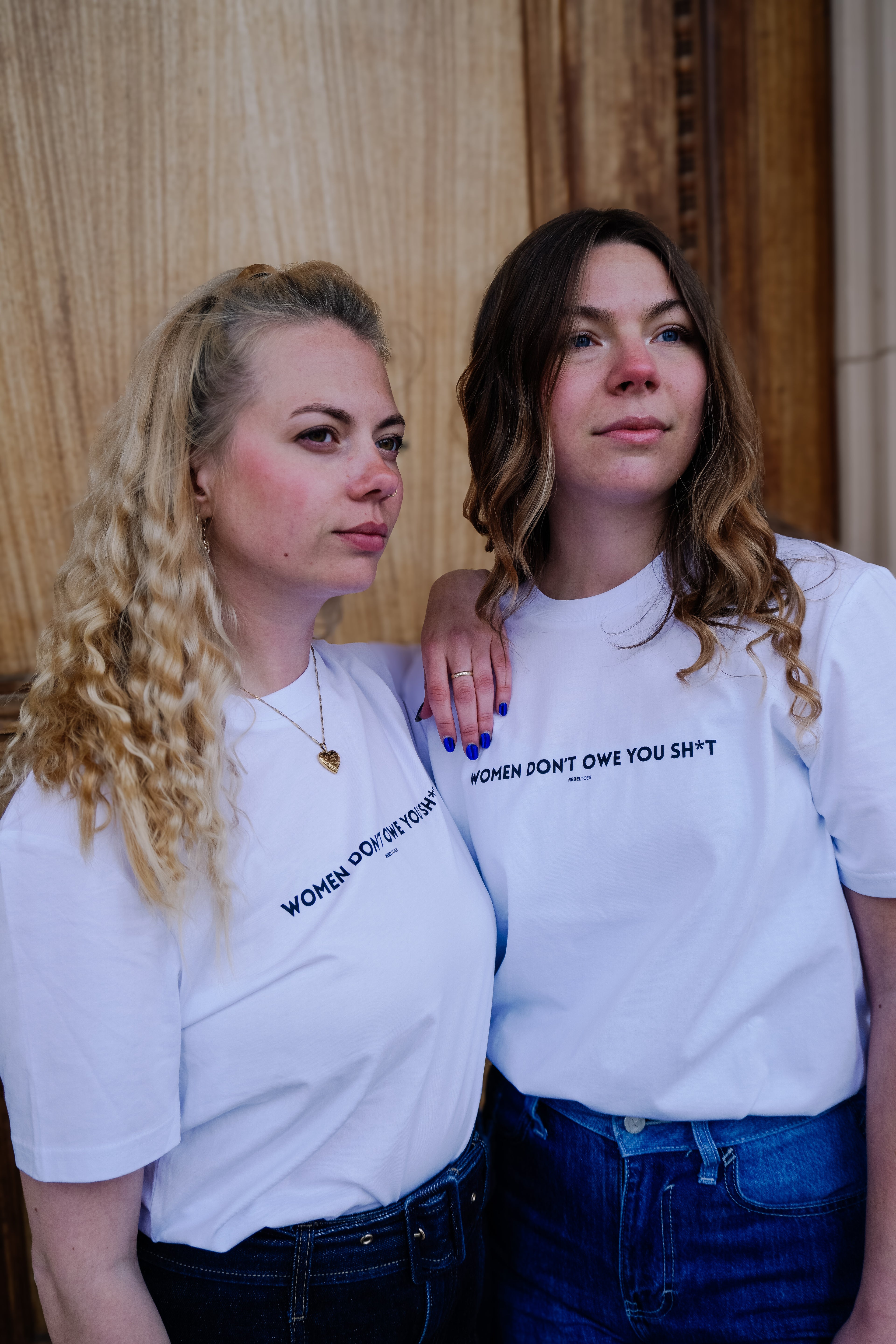 Women dont owe you sh*t - shirt (white)